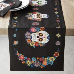 Day of the Dead Table Runner