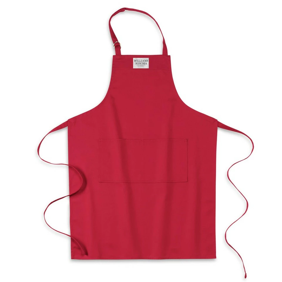 Williams Sonoma Classic Solid Adult & Kid Aprons 3 Williams Sonoma Classic Solid Adult & Kid Aprons