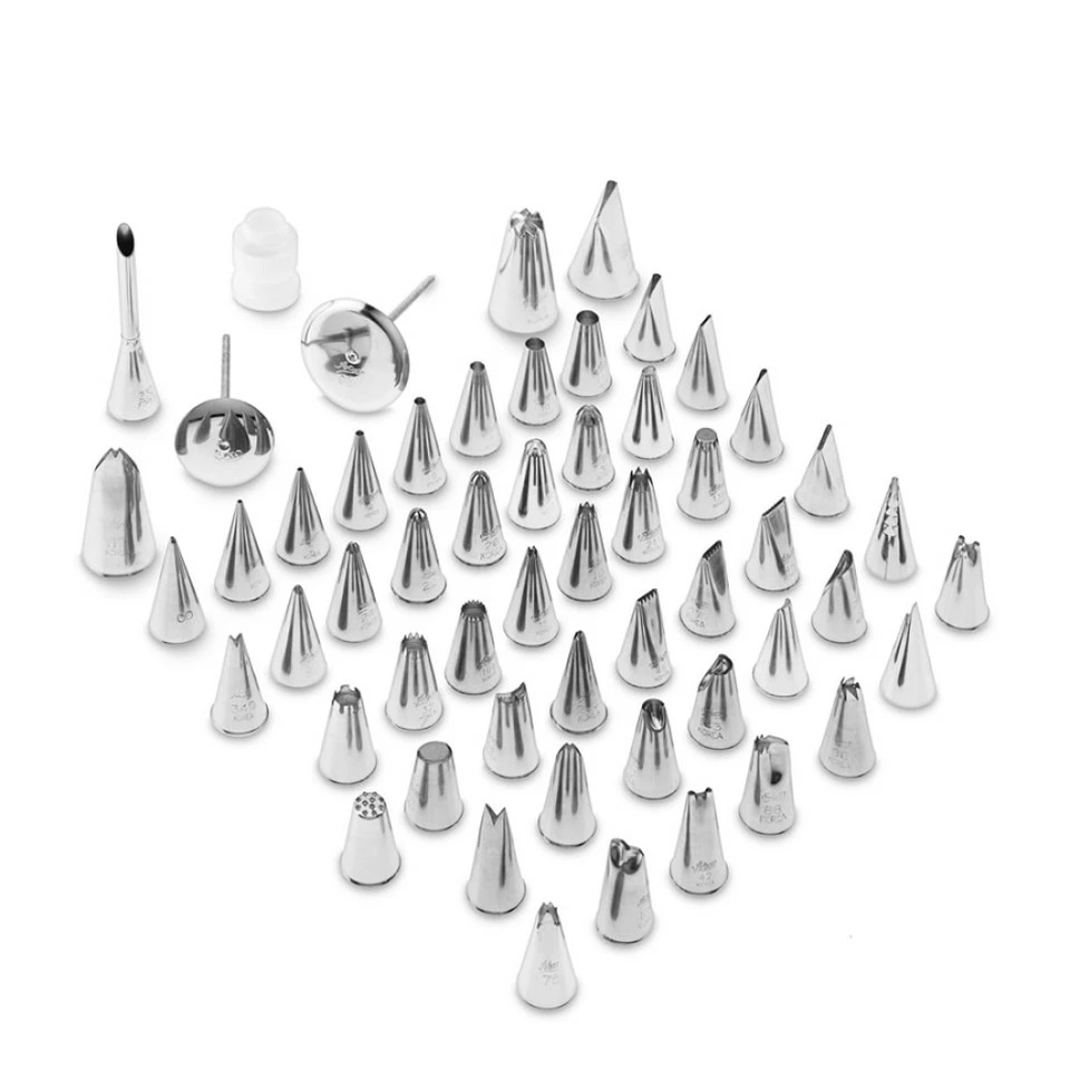 Ateco Stainless-Steel Decorating Tube Set 2 Ateco Stainless-Steel Decorating Tube Set - Image 2