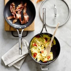 Calphalon Elite Nonstick 3-Piece Frying Pan & Saute Pan Set 17 Calphalon Elite Nonstick 3-Piece Frying Pan & Saute Pan Set -HOMEKEEPING Shop calphalon elite 3 piece fry pan saute pan set 202240 0128 calphalon elite nonstick 3 piece fry pan and saute pan set z