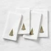 Embroidered Festive Napkins, Set of 4 -HOMEKEEPING Shop embroidered holiday napkins 202235 0204 img1z