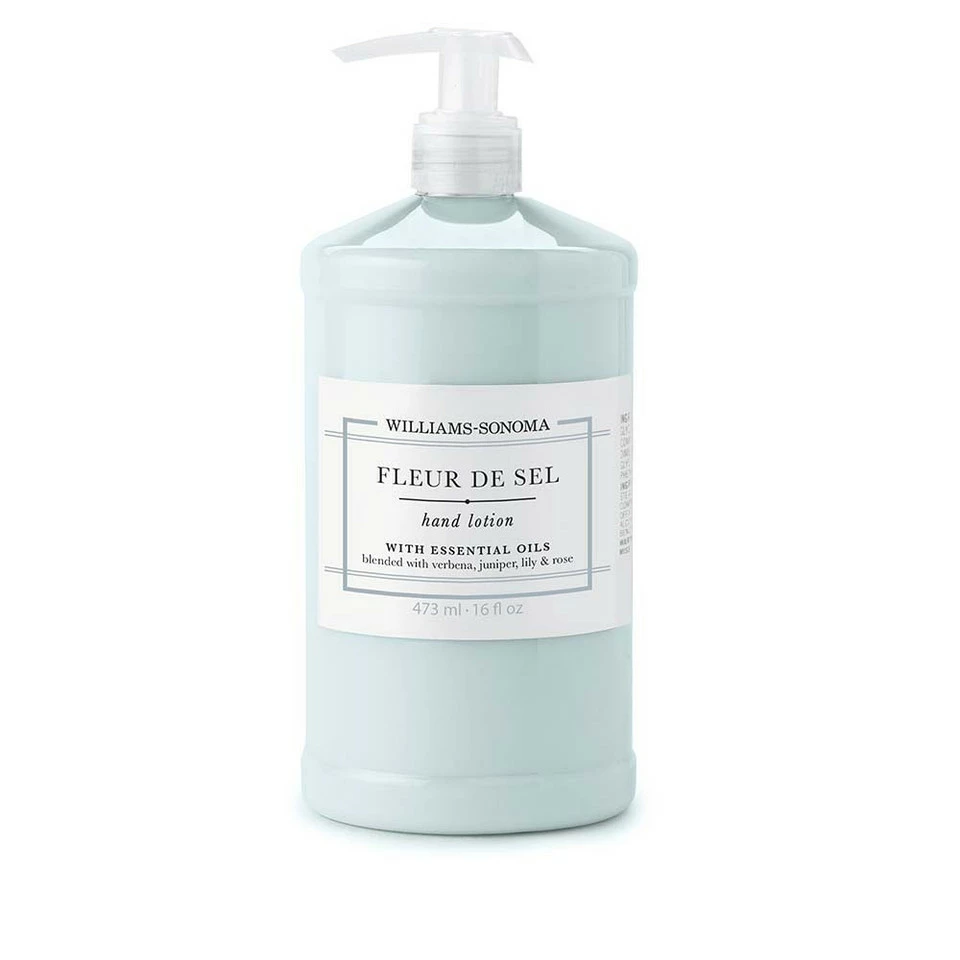 Williams Sonoma Essential Oils Hand Lotion, Fleur de Sel 1 Williams Sonoma Essential Oils Hand Lotion, Fleur de Sel