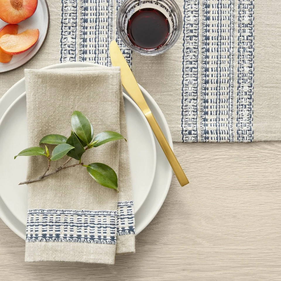 Port Bleu Napkins, Set of 4 5 Port Bleu Napkins, Set of 4 - Image 5