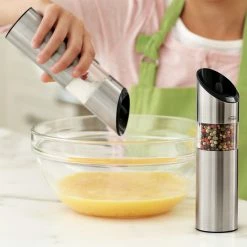 Trudeau Graviti Electric Mills -HOMEKEEPING Shop graviti electric salt and pepper mills 202240 0005 trudeau graviti electric salt and pepper mills z