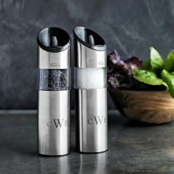 Trudeau Graviti Electric Mills -HOMEKEEPING Shop graviti electric salt and pepper mills 202240 0104 trudeau graviti electric salt and pepper mills z