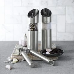Trudeau Graviti Electric Mills -HOMEKEEPING Shop graviti electric salt and pepper mills 202240 0134 trudeau graviti electric salt pepper mills z