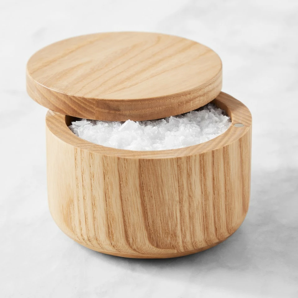 Hold Everything Salt Keeper, Ashwood 2 Hold Everything Salt Keeper, Ashwood