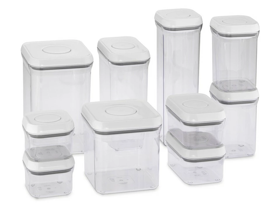 OXO Pop Containers, Set of 10 5 OXO Pop Containers, Set of 10 - Image 3