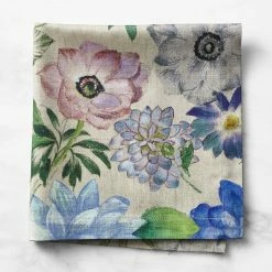 La Vie en Bleu Napkins, Set of 4 8 La Vie en Bleu Napkins, Set of 4 -HOMEKEEPING Shop la vie en bleu napkins 202229 0422 la vie en bleu napkins set of 4 z