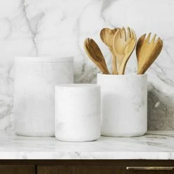 Marble Canister -HOMEKEEPING Shop marble canister 202239 0252 marble canister z