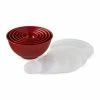 Melamine Mixing Bowls with Lid, Set of 6, Red 2 Melamine Mixing Bowls with Lid, Set of 6, Red -HOMEKEEPING Shop melamine mixing bowls with lid red 202237 0210 melamine mixing bowls with lid set of 6 red z