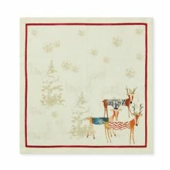Natale Reindeer Napkins, Set of 4 -HOMEKEEPING Shop natale reindeer napkins 202235 0005 natale reindeer napkins set of 4 z
