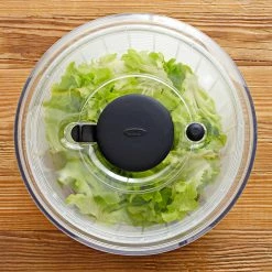 OXO Small Salad Spinner, Clear 14 OXO Small Salad Spinner, Clear -HOMEKEEPING Shop oxo salad spinner 202240 0121 oxo salad spinner z