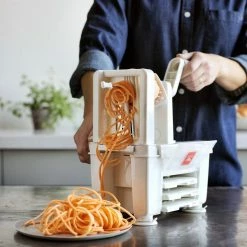 Paderno Spiralizer 4-Blade 34 Paderno Spiralizer 4-Blade -HOMEKEEPING Shop paderno spiralizer 4 blade 202240 0130 paderno spiralizer 4 blade z