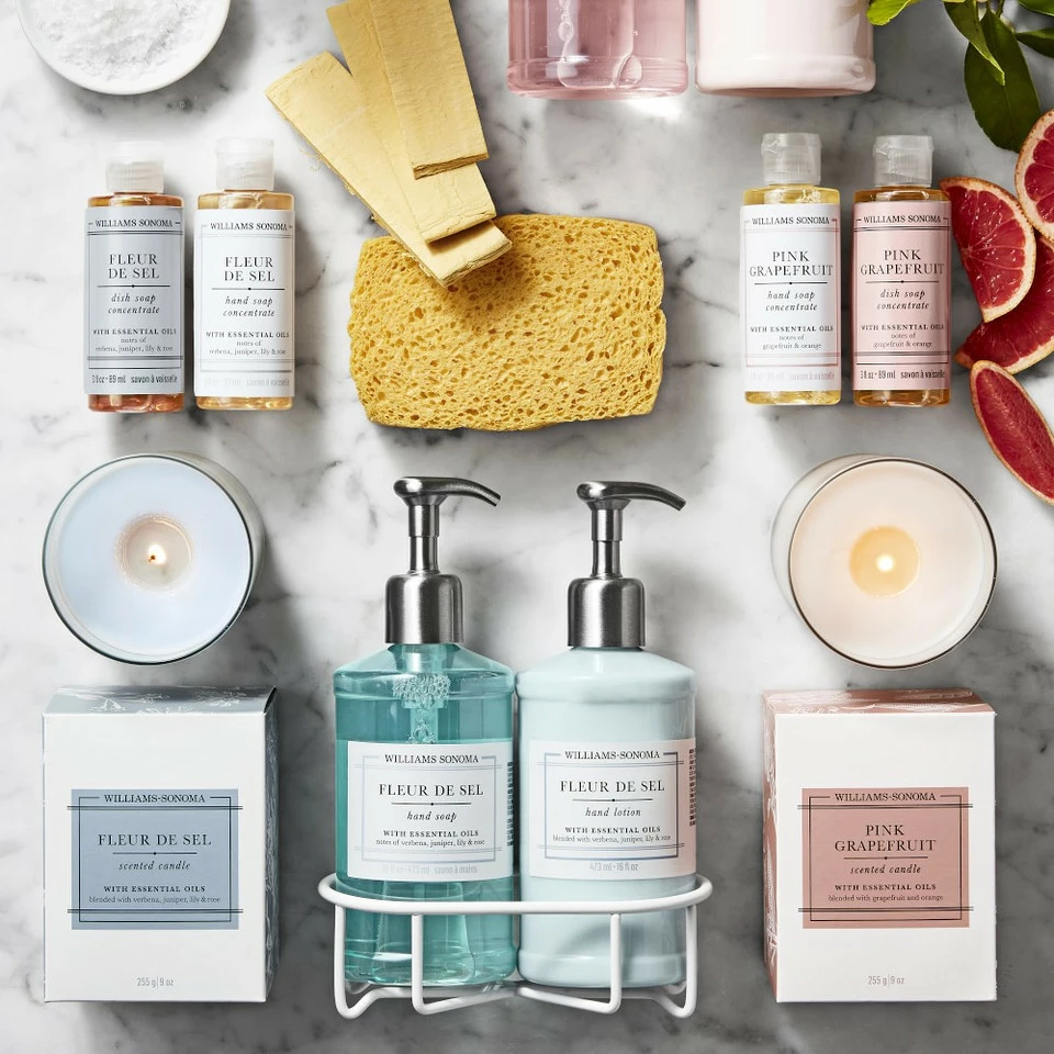 Williams Sonoma Essential Oils Boxed Candle, Pink Grapefruit 5 Williams Sonoma Essential Oils Boxed Candle, Pink Grapefruit - Image 3