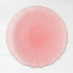 HOMEKEEPING Shop -HOMEKEEPING Shop scallop glass charger 202225 0168 scallop glass charger z