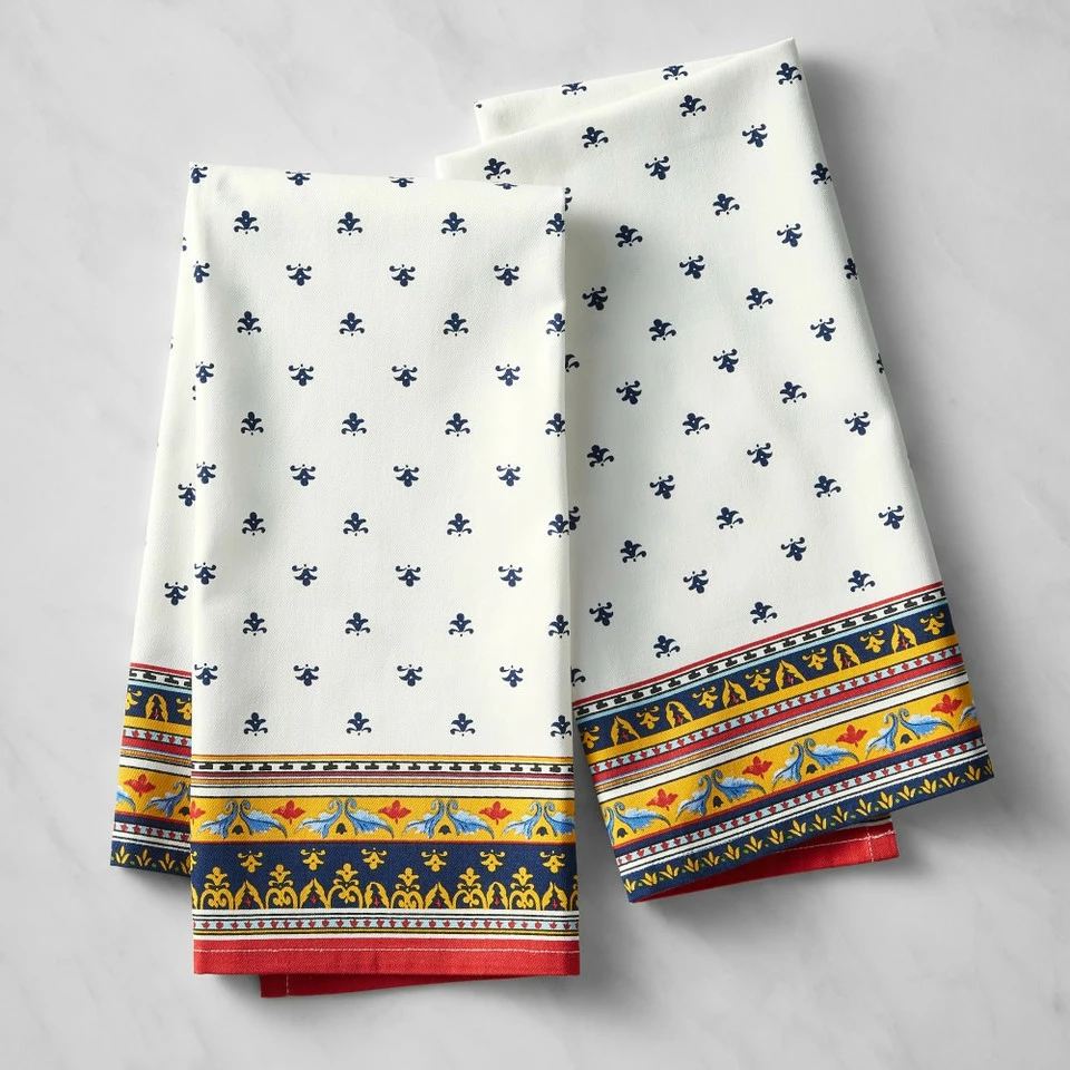 Sicily Tea Towels, Set of 2 2 Sicily Tea Towels, Set of 2