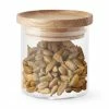 Stacking Glass Canister, Spice Jar -HOMEKEEPING Shop spice organization spice jar ash wood 202121 0068 img35z