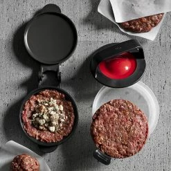 Stuffed Hamburger Press with Lifter -HOMEKEEPING Shop stuffed hamburger press with lifter 202240 0024 stuffed hamburger press with lifter z