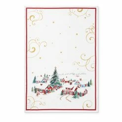 Twas Village Tea Towels, Set of 2 5 Twas Village Tea Towels, Set of 2 -HOMEKEEPING Shop twas village towel 202235 0001 twas village towel set of 2 z