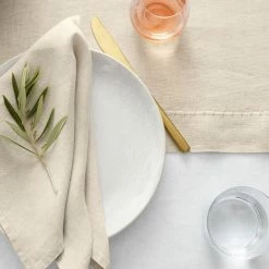 Italian Washed Linen Table Runner 14 Italian Washed Linen Table Runner -HOMEKEEPING Shop washed linen table runner 202222 0211 italian washed linen table runner z