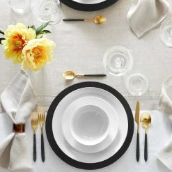 Italian Washed Linen Table Runner 10 Italian Washed Linen Table Runner -HOMEKEEPING Shop washed linen table runner 202227 0173 italian washed linen table runner z