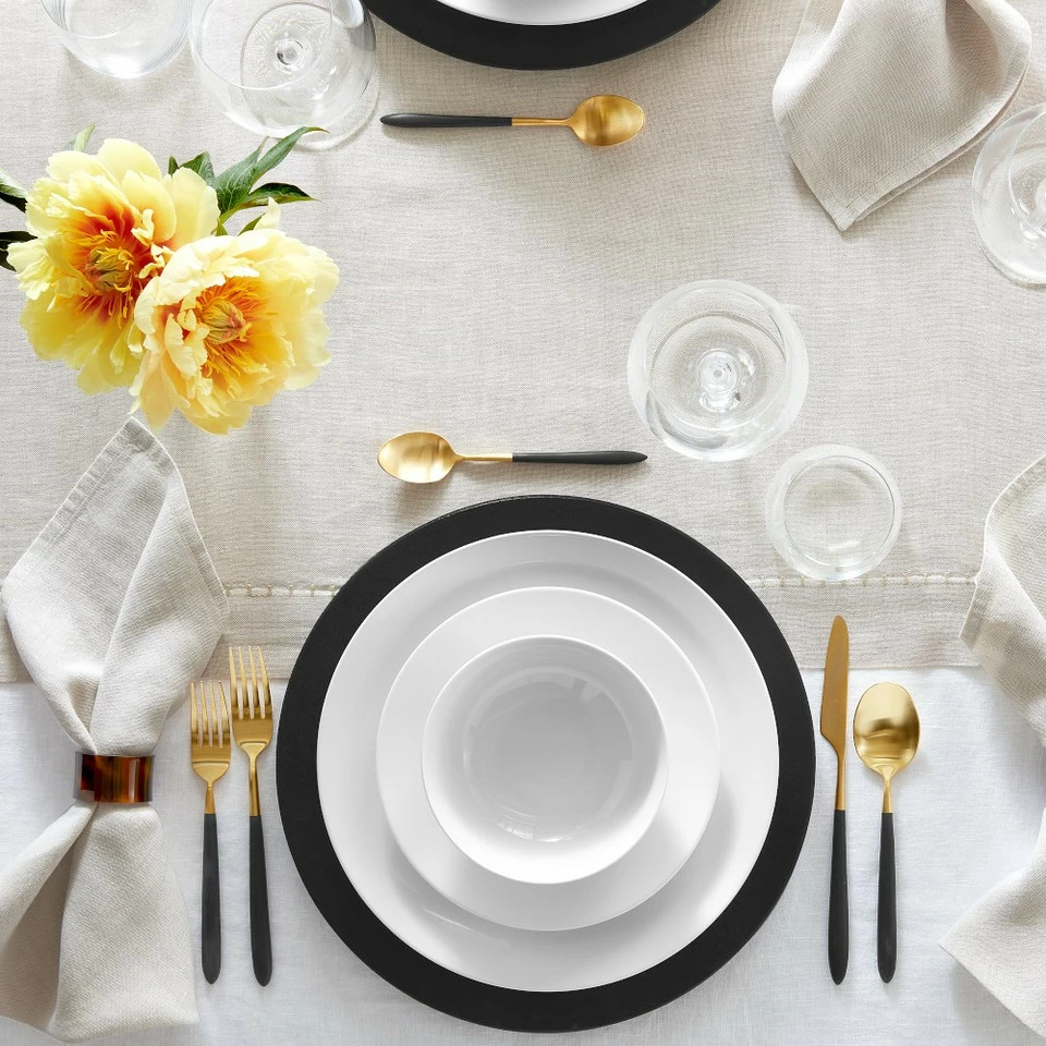 Italian Washed Linen Table Runner 3 Italian Washed Linen Table Runner - Image 3