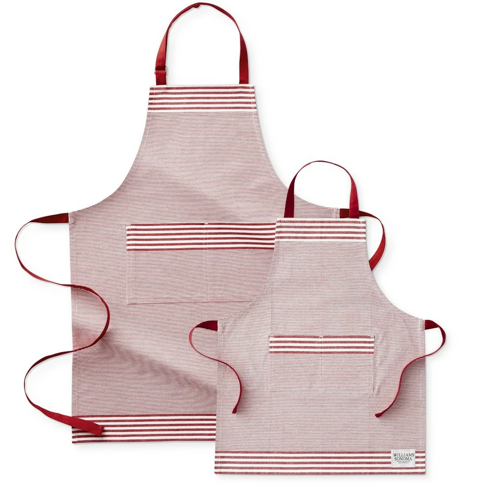 Williams Sonoma Bay Stripe Adult Aprons 8 Williams Sonoma Bay Stripe Adult Aprons - Image 7