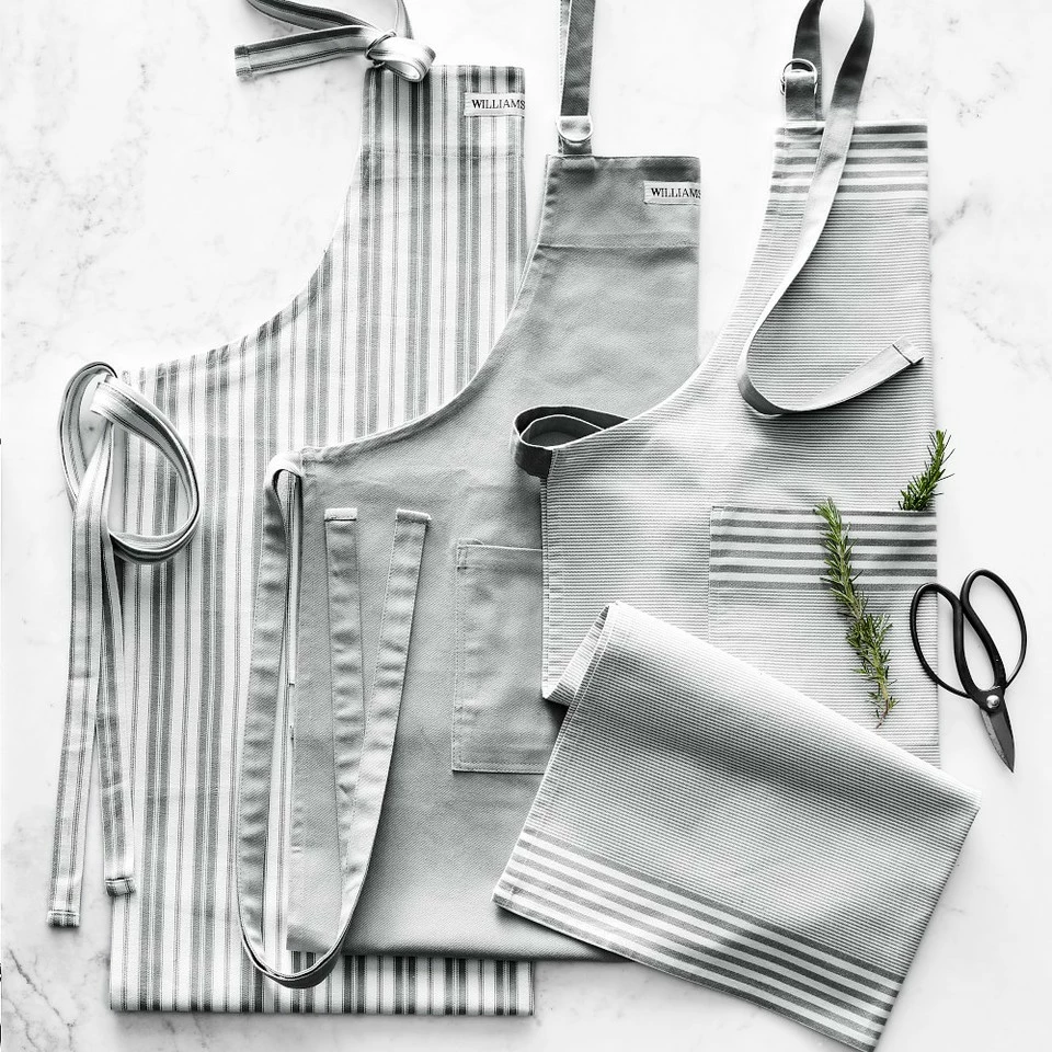 Williams Sonoma Bay Stripe Adult Aprons 5 Williams Sonoma Bay Stripe Adult Aprons - Image 4
