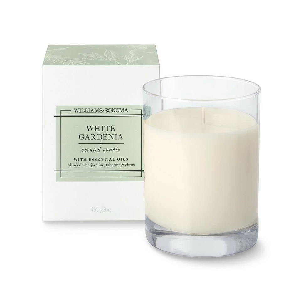Williams Sonoma Candle, White Gardenia 2 Williams Sonoma Candle, White Gardenia