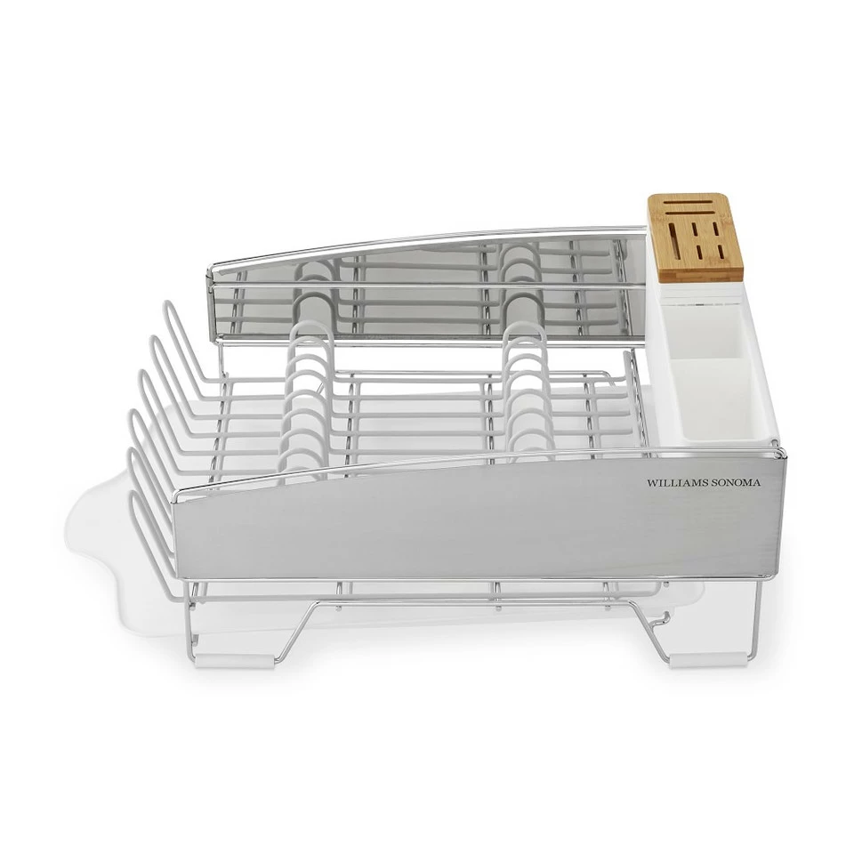 Williams Sonoma Compact Dish Rack, White 3 Williams Sonoma Compact Dish Rack, White