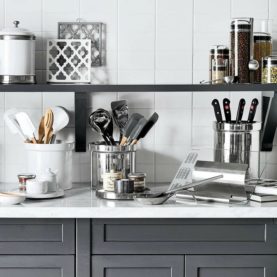 Williams Sonoma Glass Canister 8 Williams Sonoma Glass Canister - Image 6