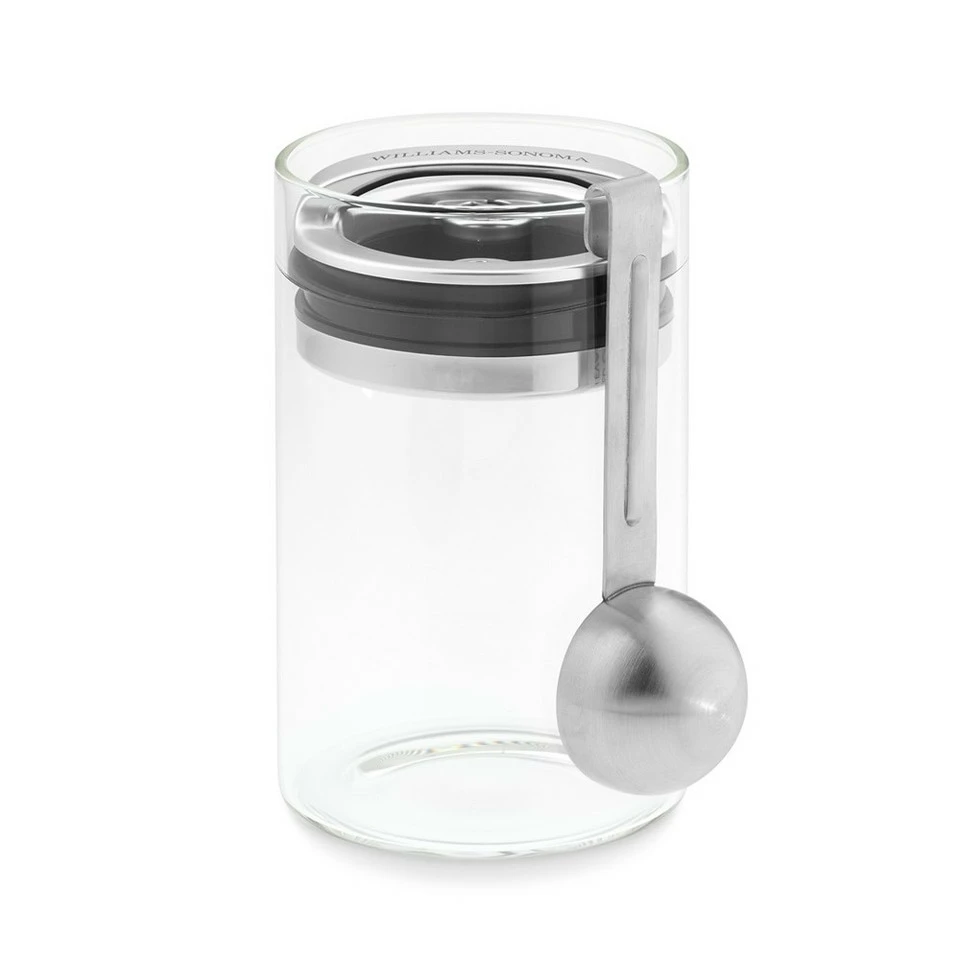 Williams Sonoma Glass Canister 3 Williams Sonoma Glass Canister