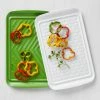Barbecue Prep Veggie Trays, Set of 2 1 Barbecue Prep Veggie Trays, Set of 2 -HOMEKEEPING Shop williams sonoma grill prep trays set of 2 202238 0015 img9z