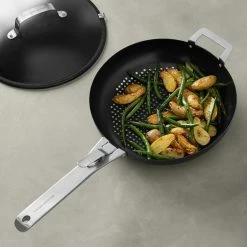 Williams Sonoma High Heat Non-Stick Outdoor Wok -HOMEKEEPING Shop williams sonoma high heat nonstick grill wok 202219 0003 williams sonoma high heat nonstick outdoor wok z