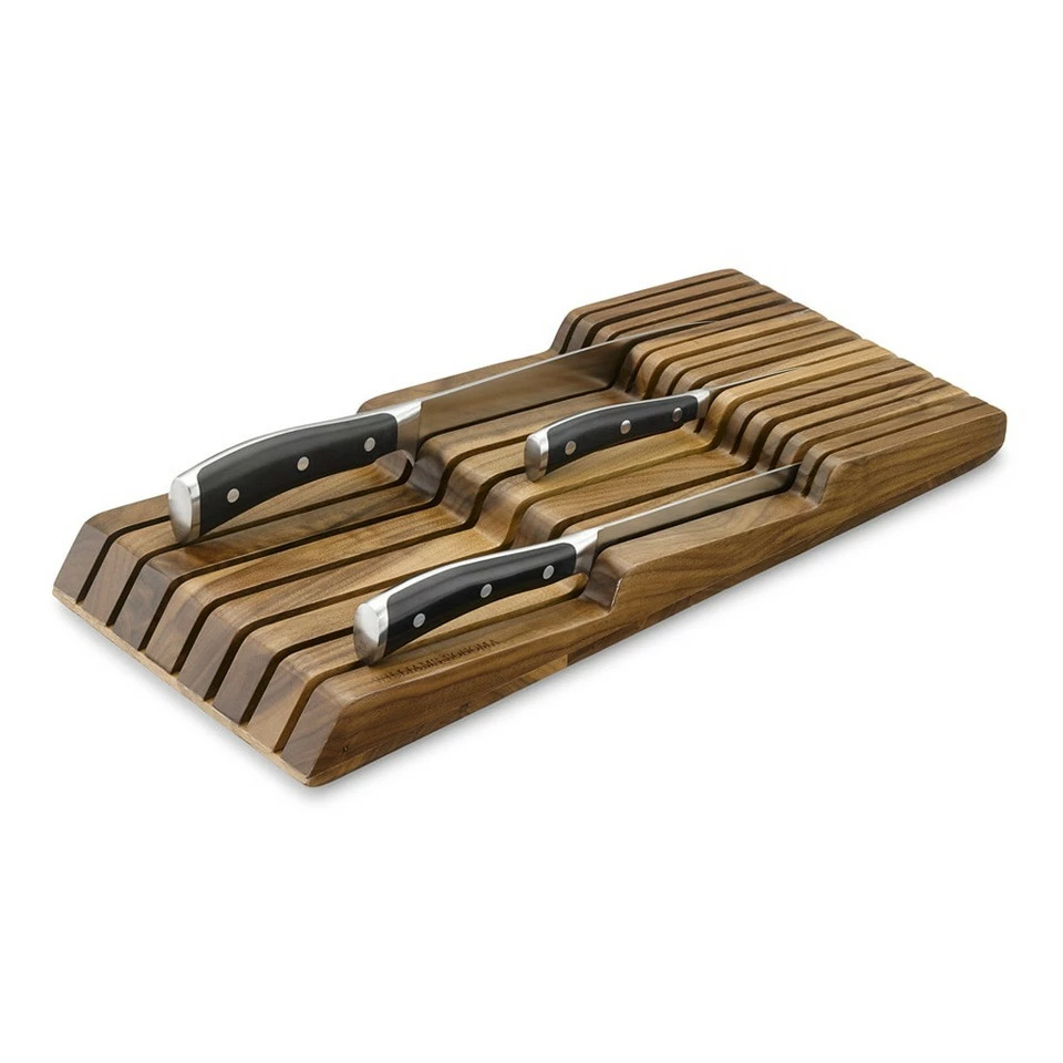Williams Sonoma In-Drawer 15-Slot Knife Organizer, Maple 4 Williams Sonoma In-Drawer 15-Slot Knife Organizer, Maple - Image 2