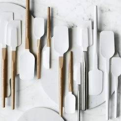 Williams Sonoma Large Classic Spatula -HOMEKEEPING Shop williams sonoma large silicone spatula classic wood handle 202240 0020 williams sonoma silicone spoonula with classic wood handle z