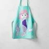Mermaid Kids Apron 2 Mermaid Kids Apron -HOMEKEEPING Shop williams sonoma mermaid kids apron 202240 0259 img4z