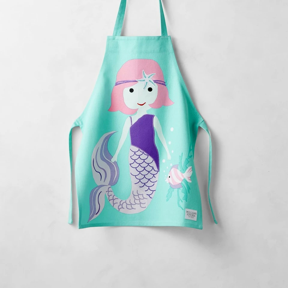 Mermaid Kids Apron 2 Mermaid Kids Apron