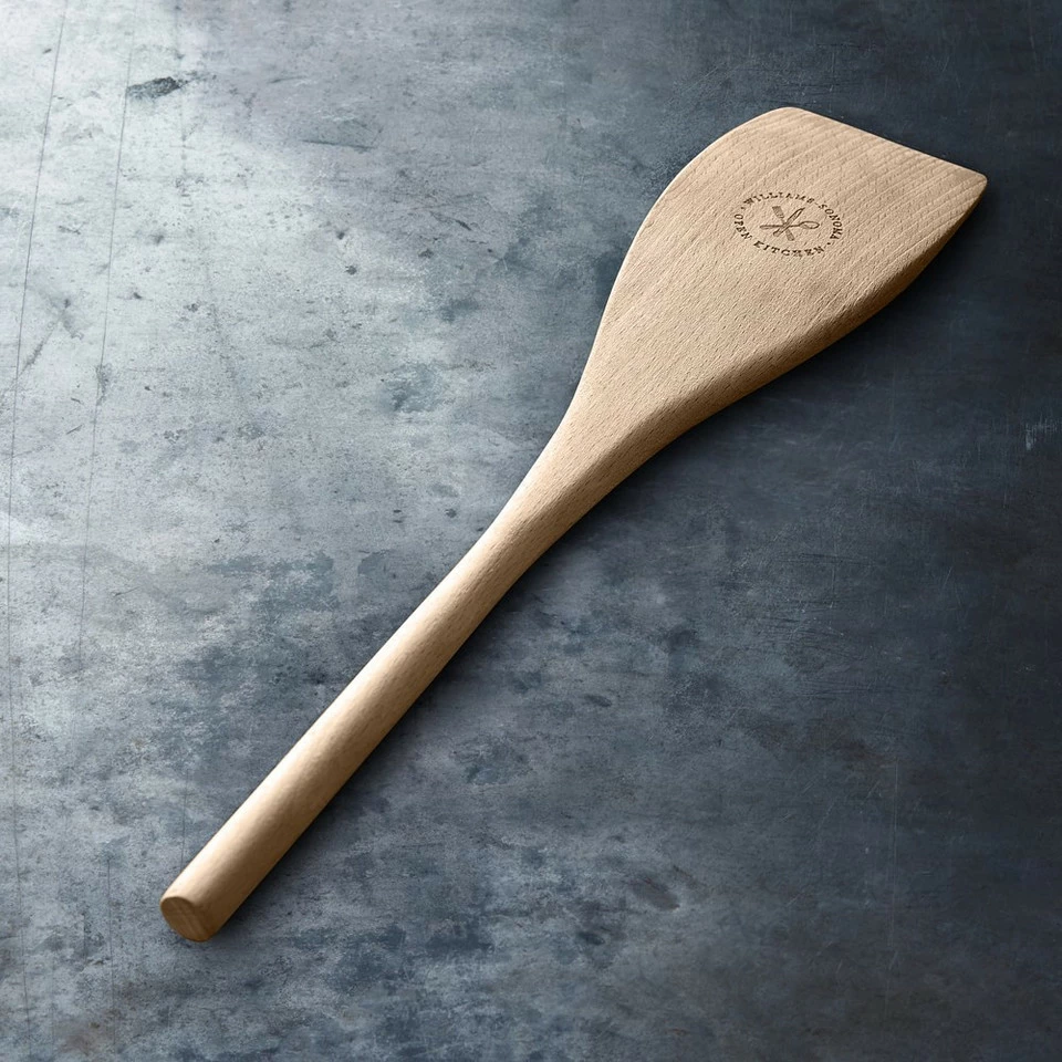 Williams Sonoma Open Kitchen Beechwood Angled Spatula 5 Williams Sonoma Open Kitchen Beechwood Angled Spatula - Image 3