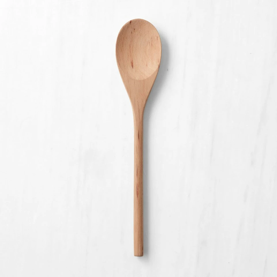 Williams Sonoma Open Kitchen Beechwood Long Spoon 3 Williams Sonoma Open Kitchen Beechwood Long Spoon - Image 2