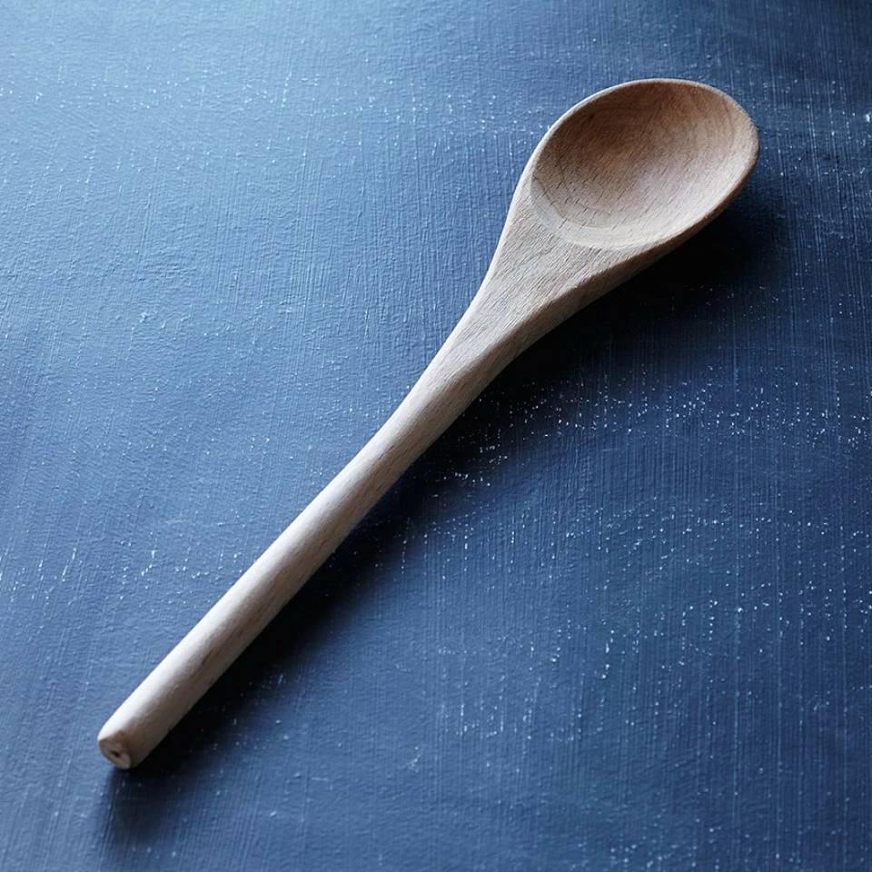 Williams Sonoma Open Kitchen Beechwood Long Spoon 5 Williams Sonoma Open Kitchen Beechwood Long Spoon - Image 4