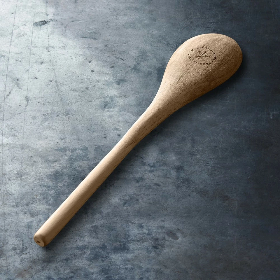 Williams Sonoma Open Kitchen Beechwood Long Spoon 8 Williams Sonoma Open Kitchen Beechwood Long Spoon - Image 7