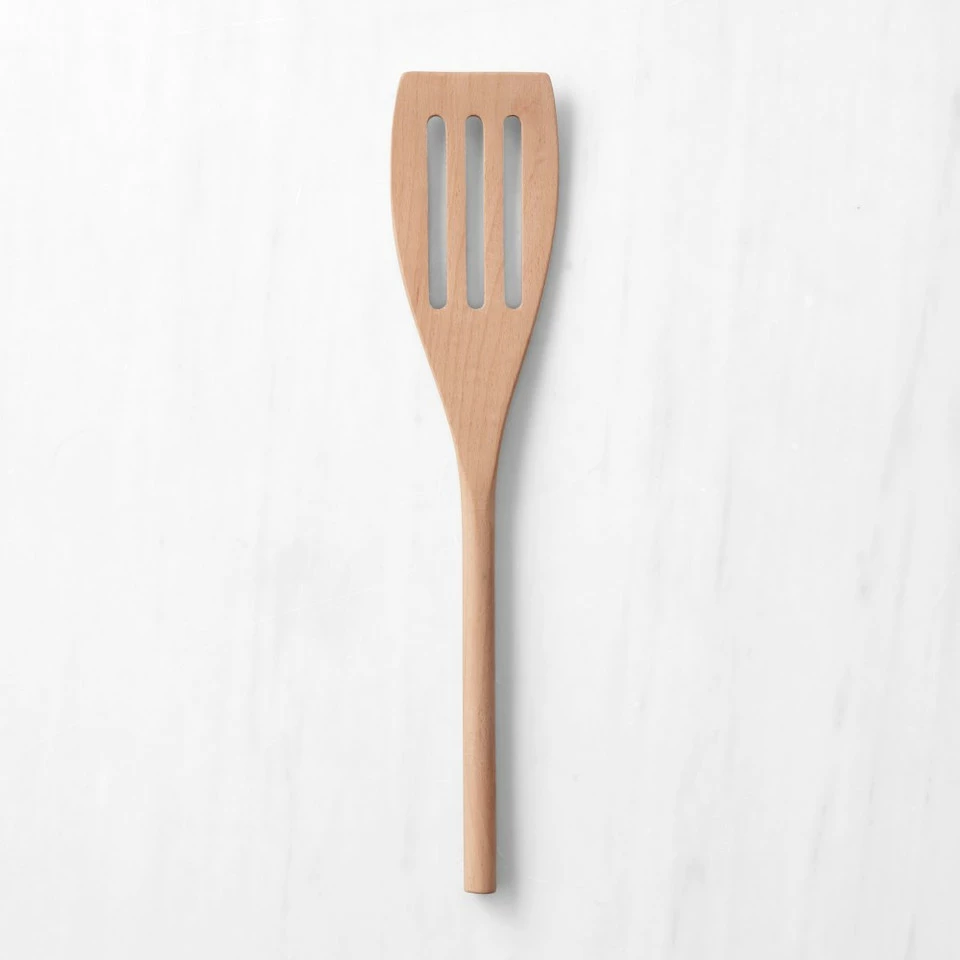 Williams Sonoma Open Kitchen Beechwood Slotted Spatula 3 Williams Sonoma Open Kitchen Beechwood Slotted Spatula