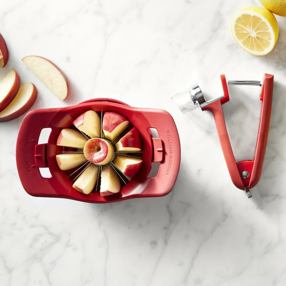 Williams Sonoma Open Kitchen Apple Slicer, Red 6 Williams Sonoma Open Kitchen Apple Slicer, Red - Image 4