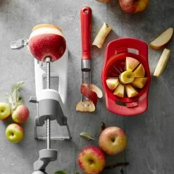 Williams Sonoma Open Kitchen Apple Slicer, Red 8 Williams Sonoma Open Kitchen Apple Slicer, Red -HOMEKEEPING Shop williams sonoma open kitchen red apple slicer 202240 0017 chefn apple corer peeler z
