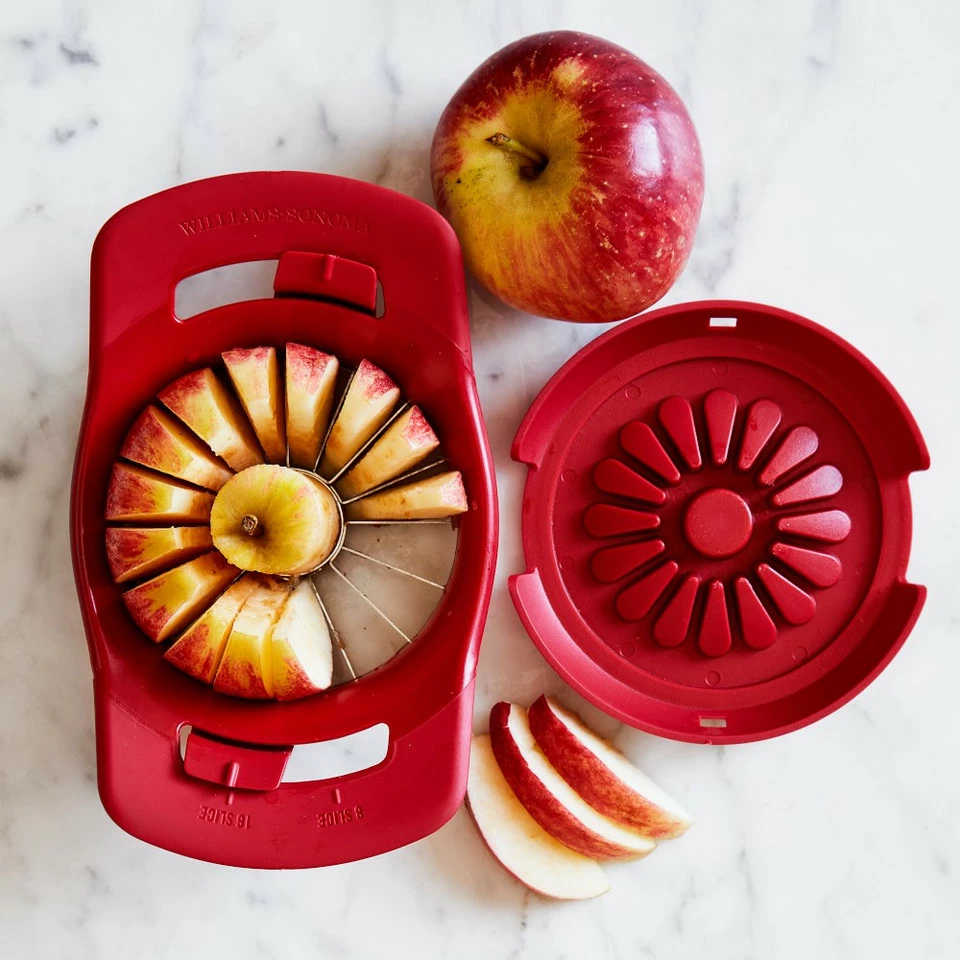 Williams Sonoma Open Kitchen Apple Slicer, Red 4 Williams Sonoma Open Kitchen Apple Slicer, Red - Image 2