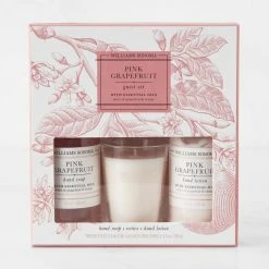 Williams Sonoma Pink Grapefruit Guest Set