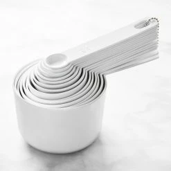Williams Sonoma Round Melamine Measuring Cups & Spoons -HOMEKEEPING Shop williams sonoma round melamine measuring cups spoons 202230 0012 williams sonoma round melamine measuring cups spoons z