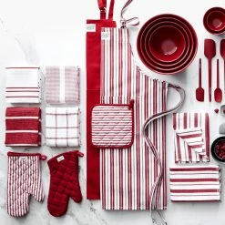 Williams Sonoma Classic Stripe Dishcloths 15 Williams Sonoma Classic Stripe Dishcloths -HOMEKEEPING Shop williams sonoma striped dishcloth 202220 0020 williams sonoma bay stripe oven mitt potholder set z